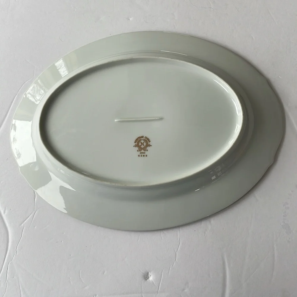 Noritake pink rose small platter 9x12 Rosetta